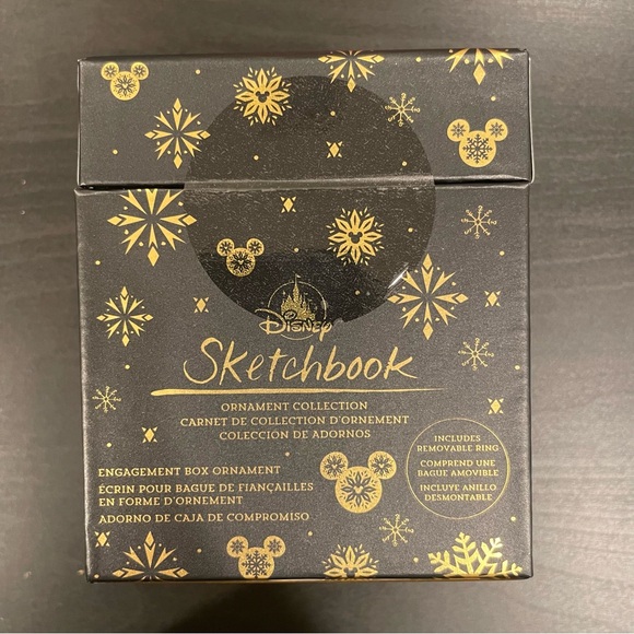 Disney Sketchbook Minnie engagement ornament - Picture 4 of 5